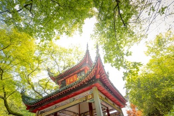 岳麓山爱晚亭