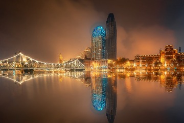 解放桥夜色3