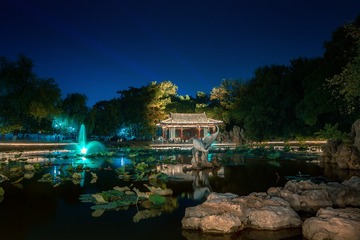 莫愁湖夜色2