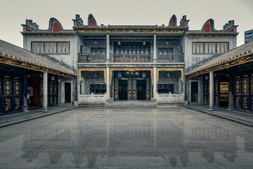 雨后演武厅