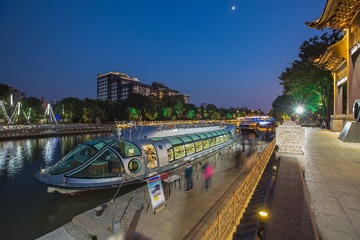 运河夜色+东关古渡（扬州）