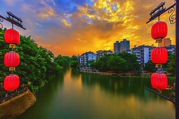 落日余晖+东水关遗址公园（南京）