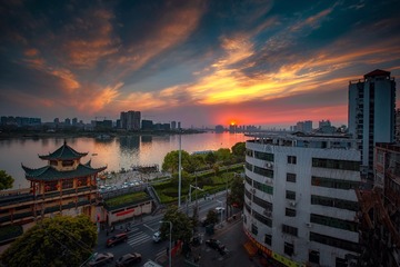 日落沅江