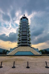 傍晚+大报恩寺塔（南京）