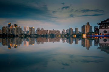 莫愁湖夜色5