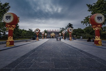 中华门城堡的灯会