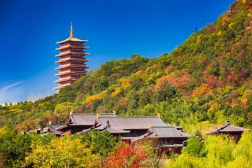牛首山秋色+南京