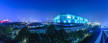 夜色+金陵图书馆（南京）