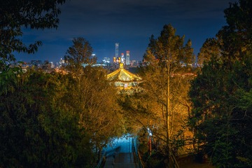 古今融合+北京景山公园