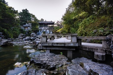 双峰云栈+瘦西湖二十四景之一（扬州）