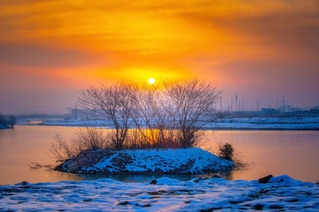 雪后暖阳