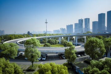 湖南长沙橘子洲大桥引桥