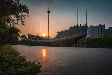 宝船5+南京郑和宝船遗址公园