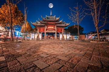 报恩寺夜色+苏州