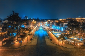 城市夜色+中华门（南京）