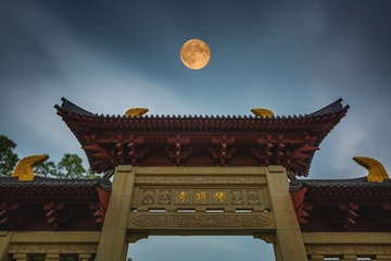 牛首山佛顶寺牌坊+南京