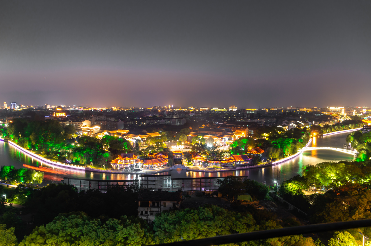 扬州古运河夜景