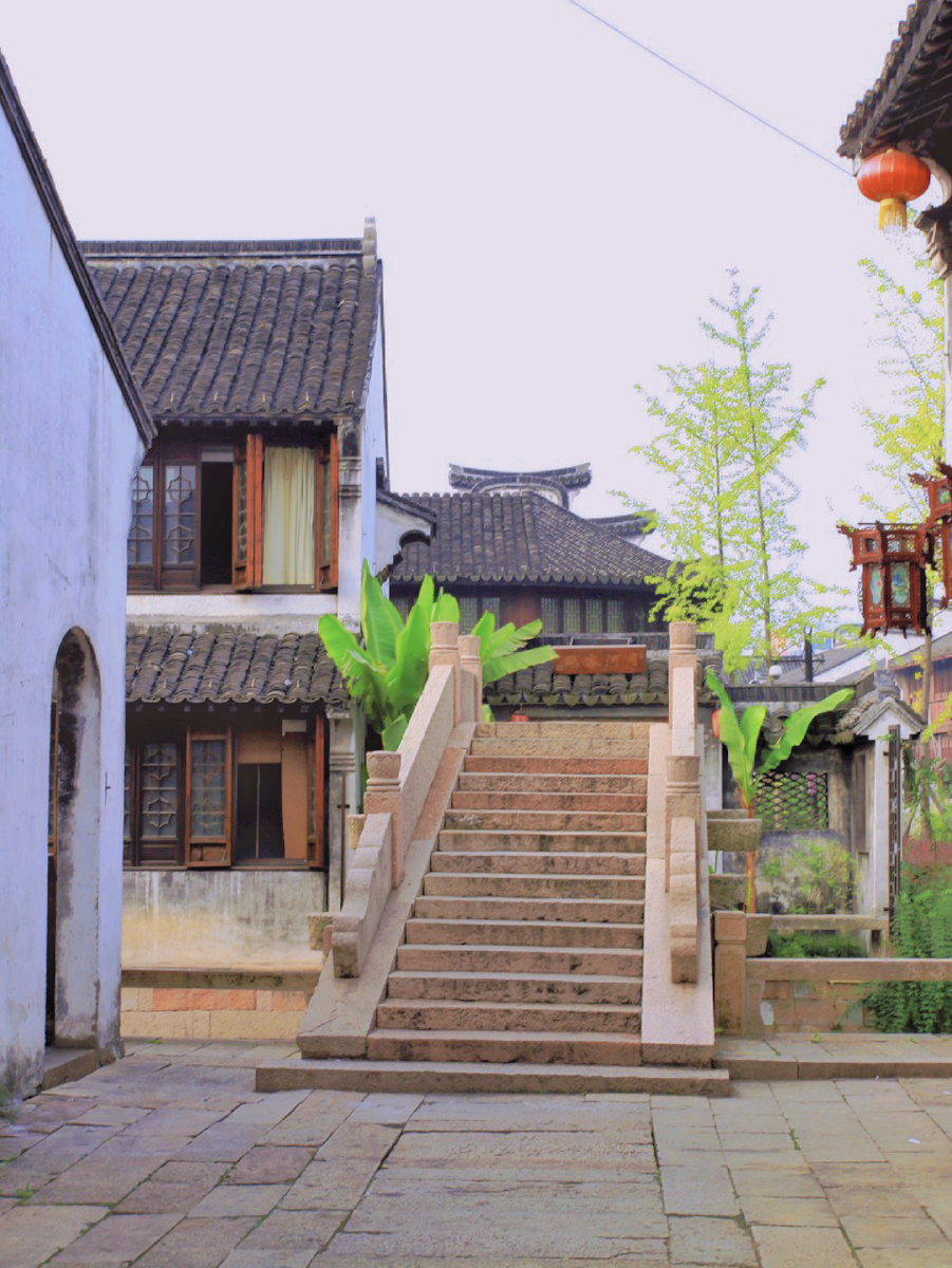 水乡民居-拍摄于嘉兴月河