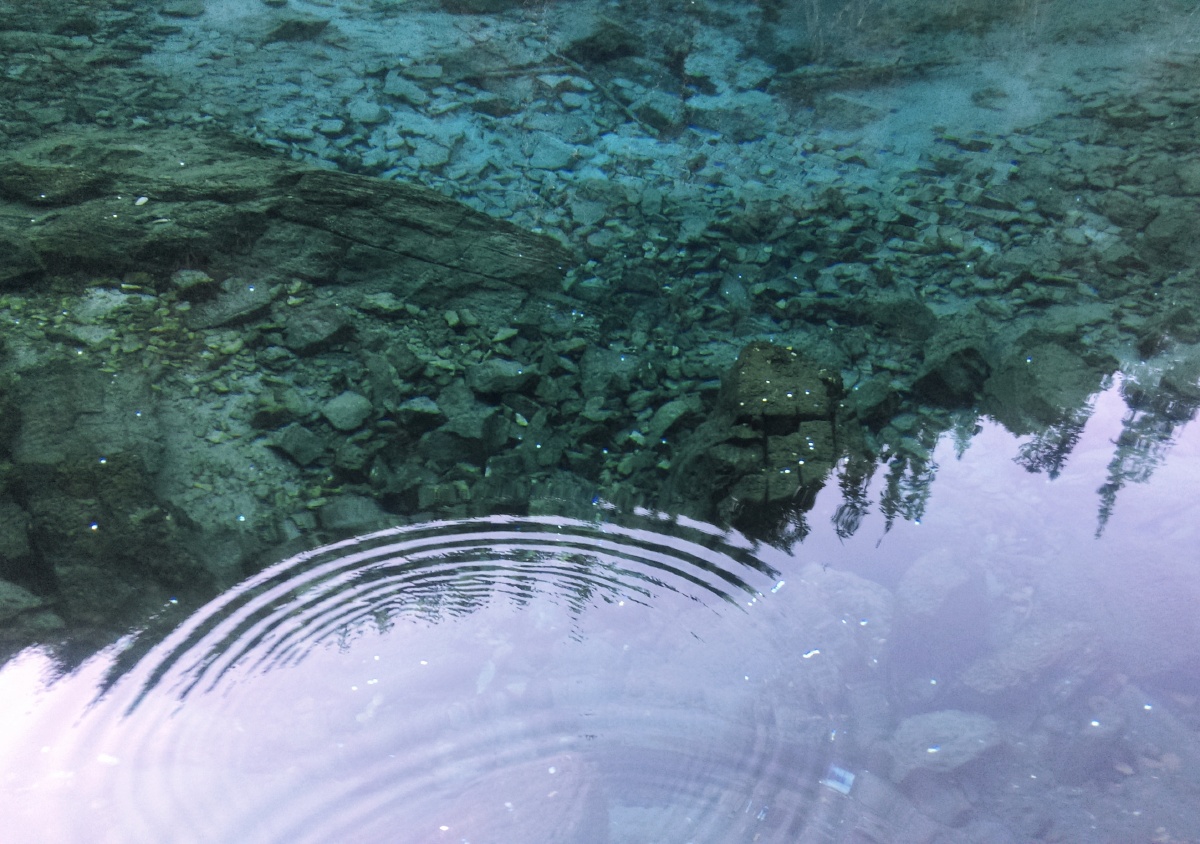 秋醉九寨沟21澄澄水如镜摄于四川九寨沟