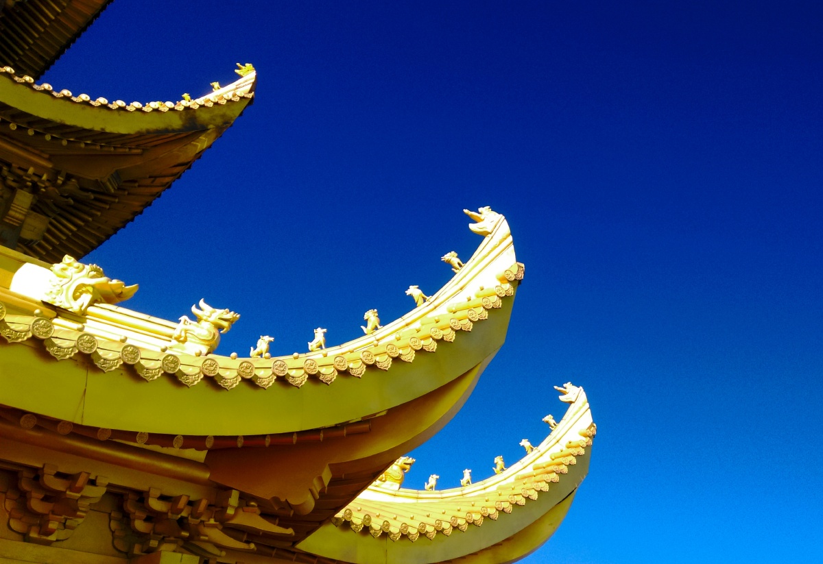 风云峨眉巅8琼楼玉宇朝天阙摄于四川峨眉山金顶