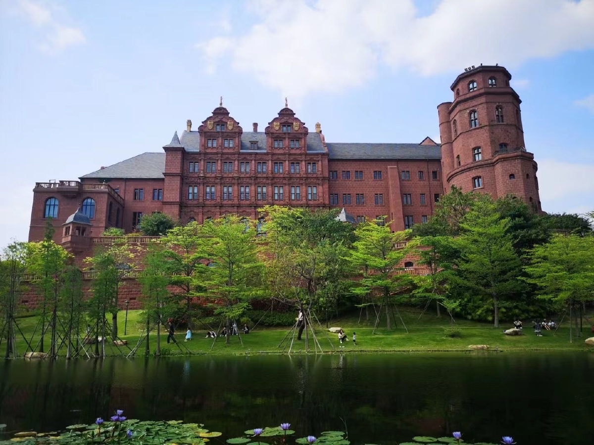 华为溪村欧洲小镇缩影