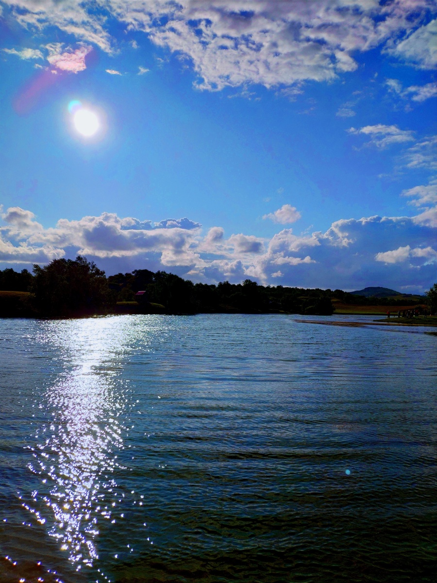 饮马湖承德避暑山庄