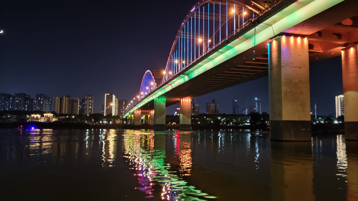 南宁亭子码头夜色