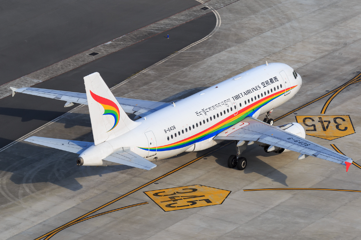 西藏航空彩虹