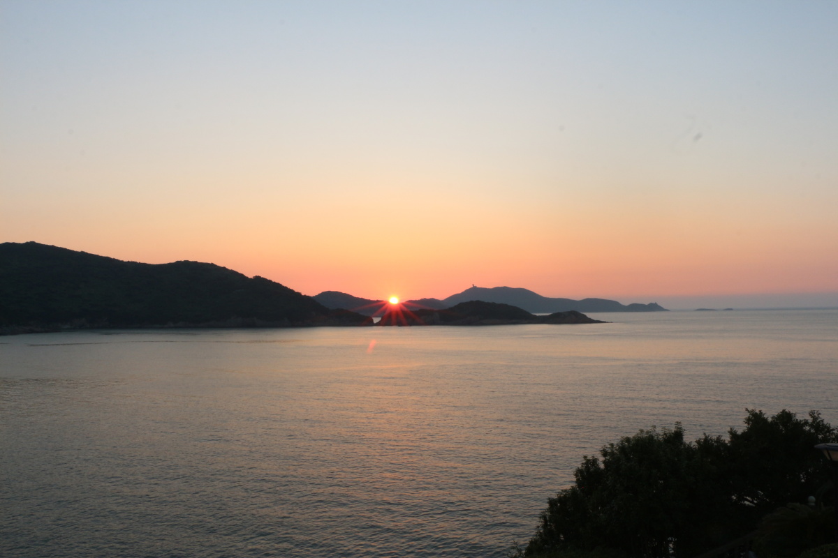 舟山日出