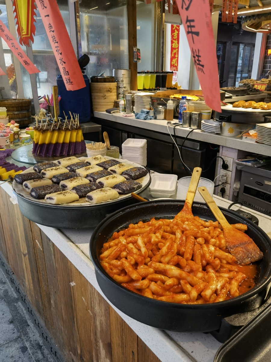 南京夫子庙小吃一条街