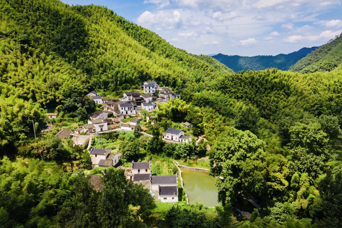 黟县渔亭青岭山怀川