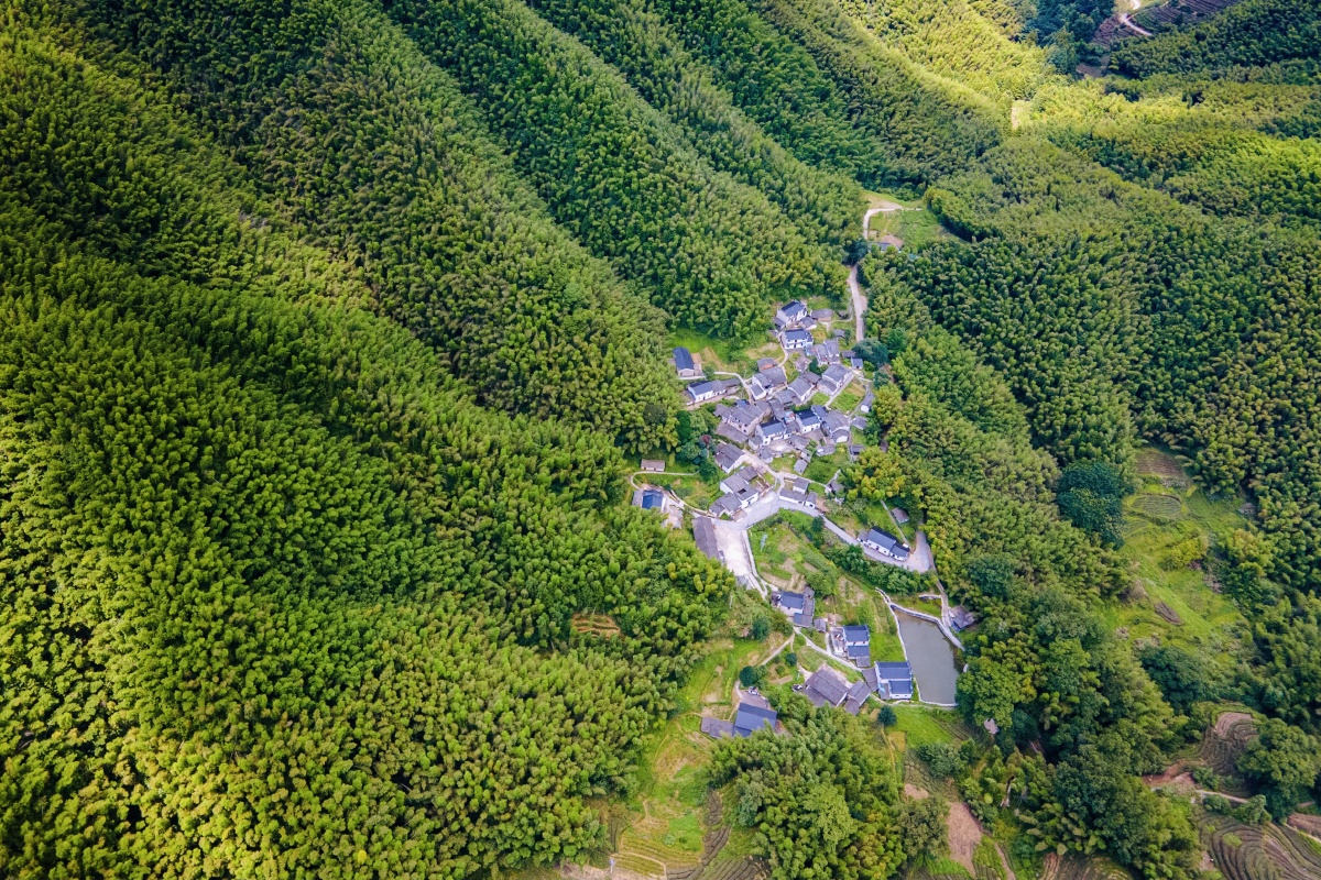 黟县渔亭青岭山怀川
