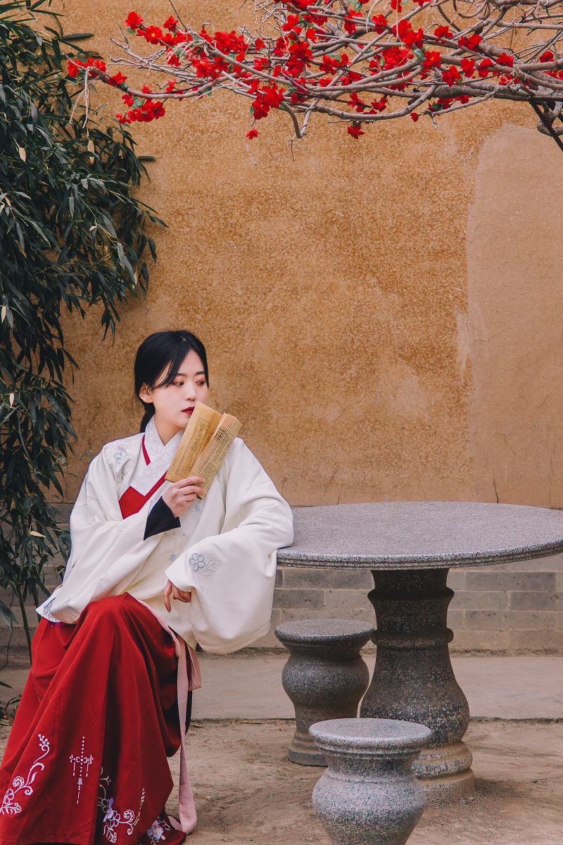 云髻峨峨修眉联娟犹如神女下凡