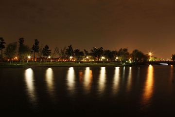 魅力金鸡湖夜景