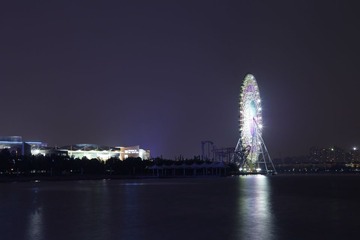 幸福摩天轮夜景 1