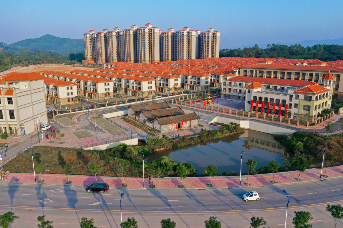 西瓜岭村旧村改造,保留传统宗祠,"创新开路" 旧村改造保护传统文化.