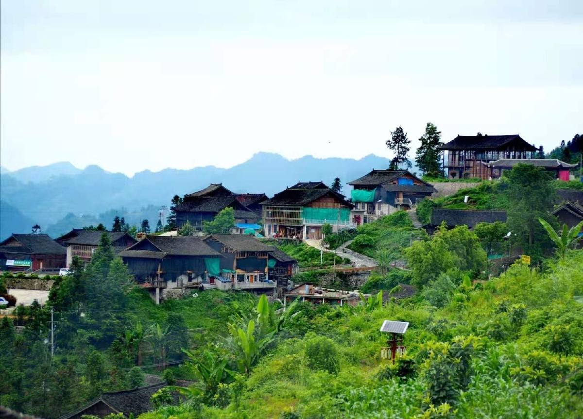 贵州大山深处,田园风光