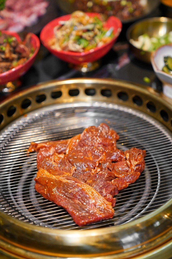 日式烧肉韩国烤肉美食和牛肉