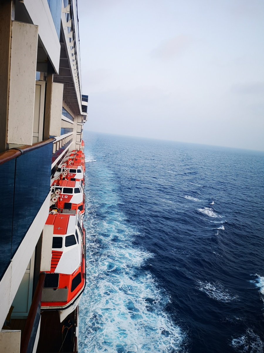 游轮启航奔赴远洋