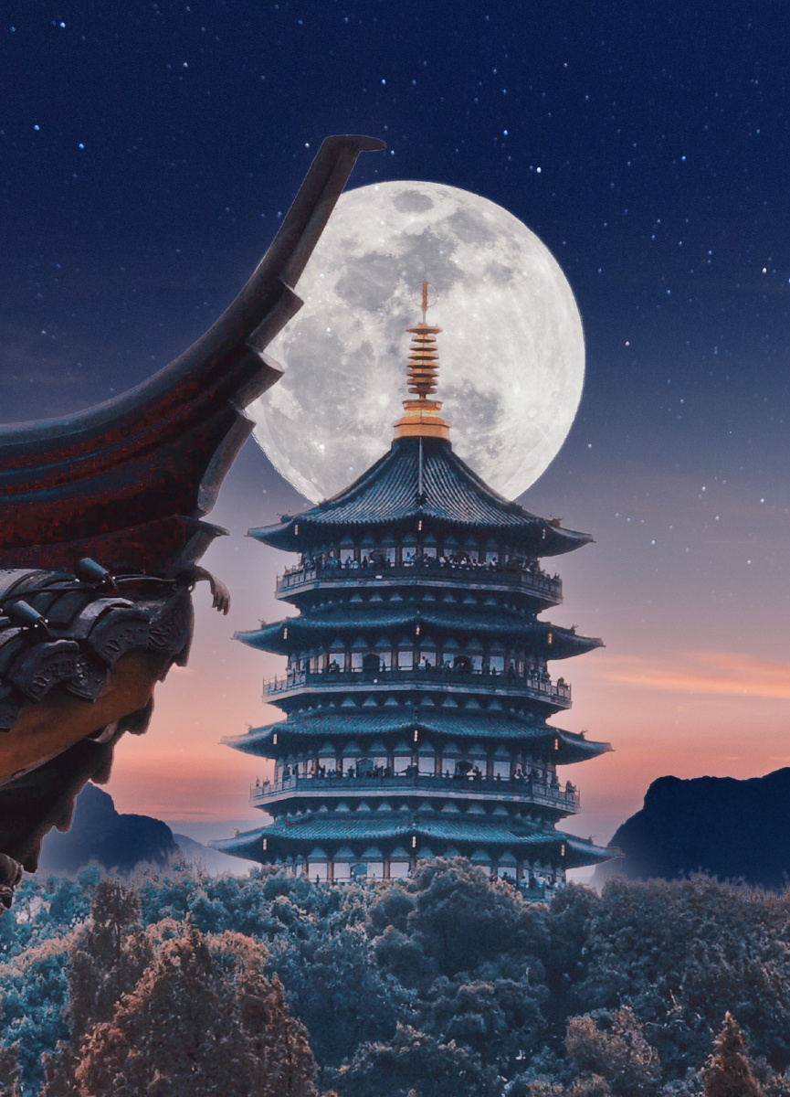 雷峰塔华为p30pro摄于杭州西湖