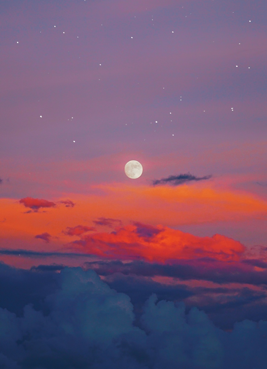 星月图爱你是我心间最浪漫的事