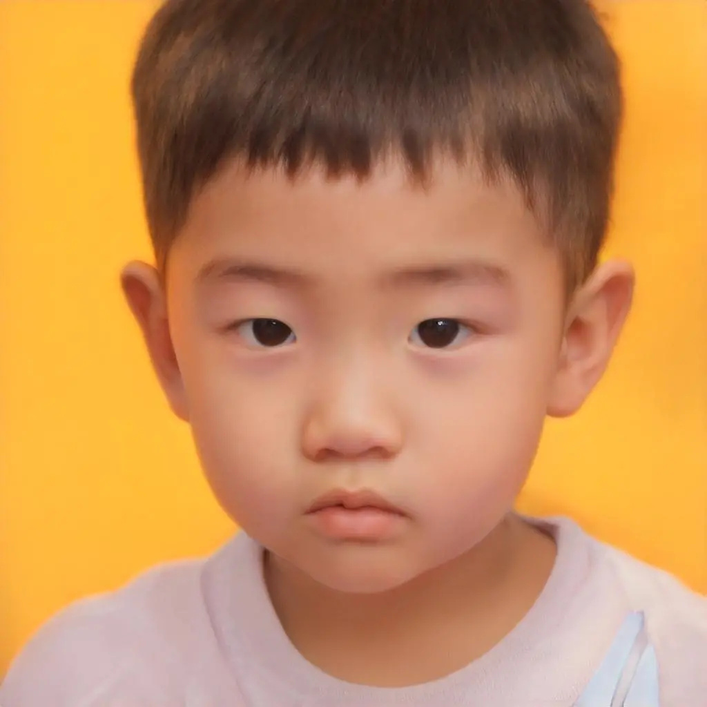 小时候的我,可爱吗,嘻嘻 - 短耳兔小胖 - 图虫