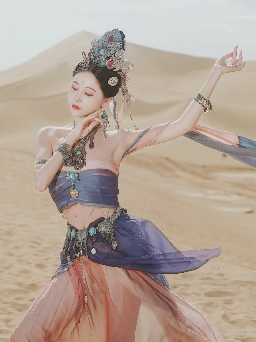 敦煌飞天写真一梦入敦煌