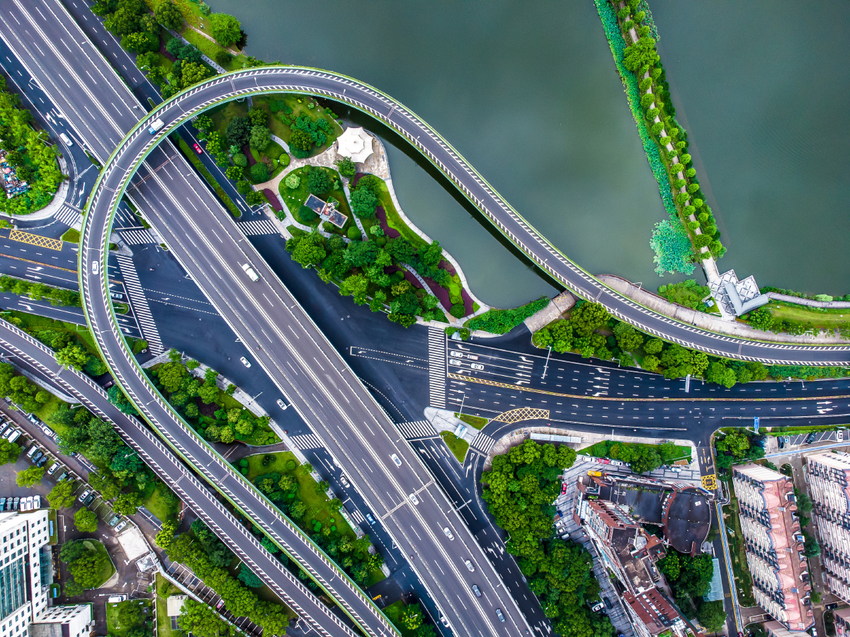 日湖公园公园俯瞰