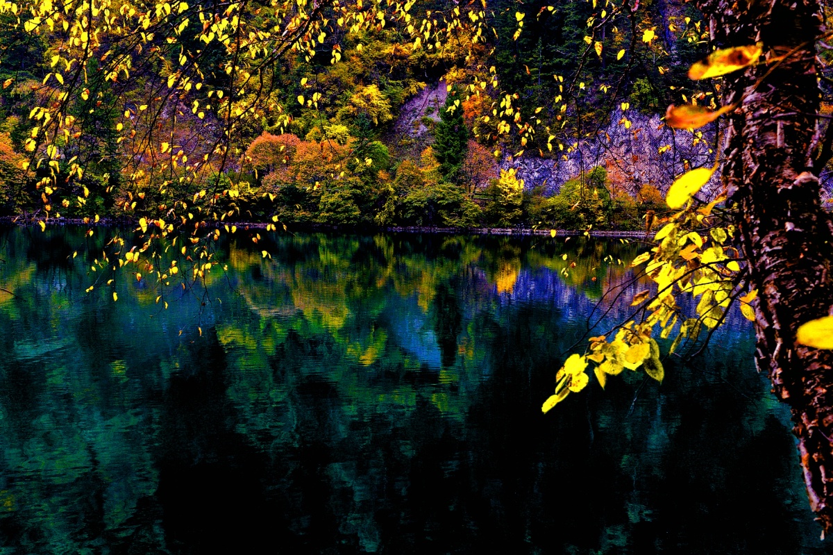 九寨沟秋景 - 云子乘铭 - 图虫