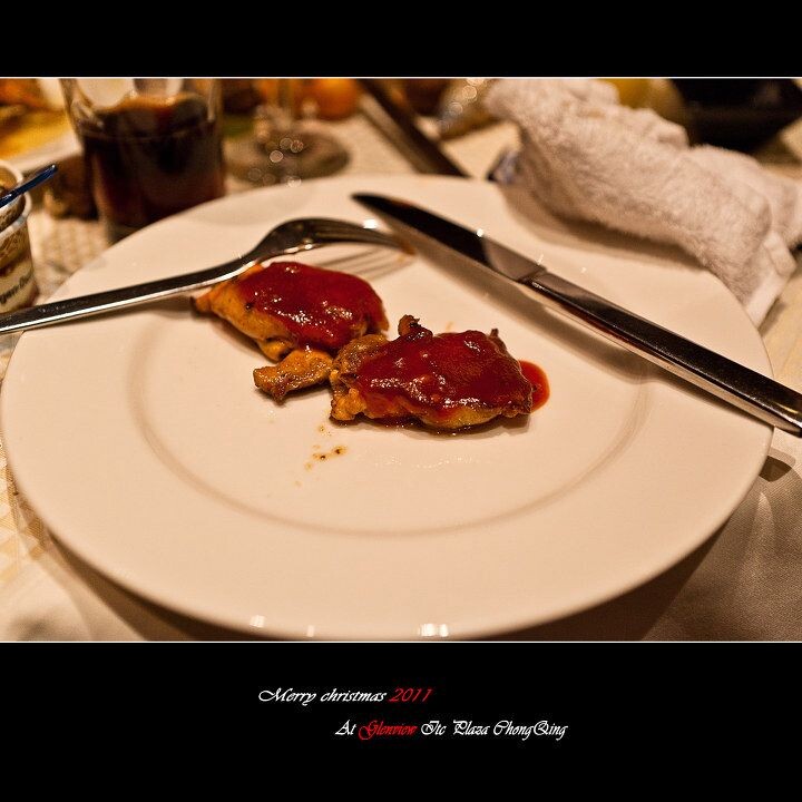 2011圣诞大餐12<br />
蜜汁鸡排©Ke Zhang