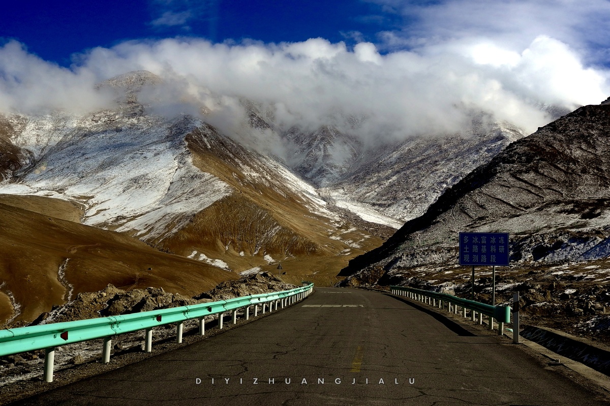 重走新藏线2018年秋大红柳滩向南狮泉河方向48公里后就到奇台达坂奇台