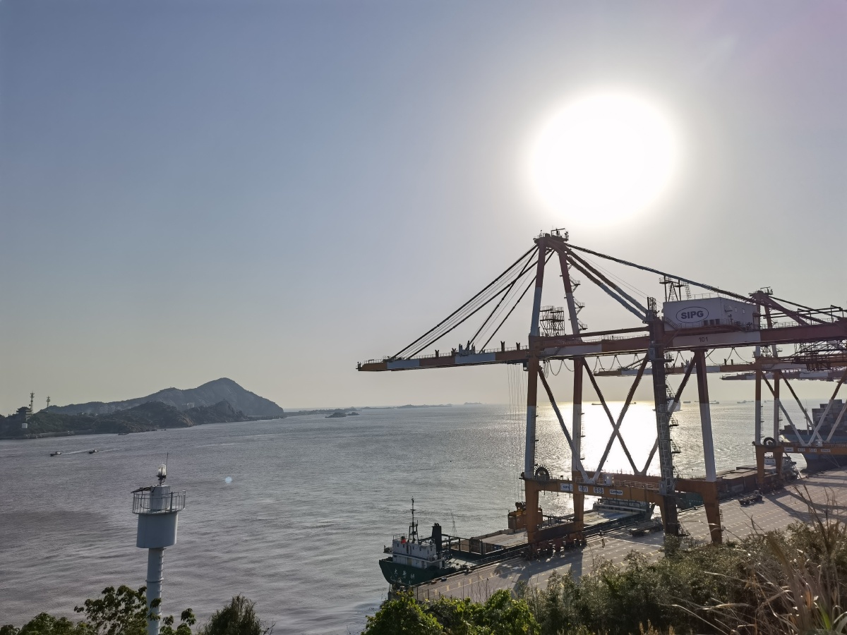 五月东海大桥小洋口港