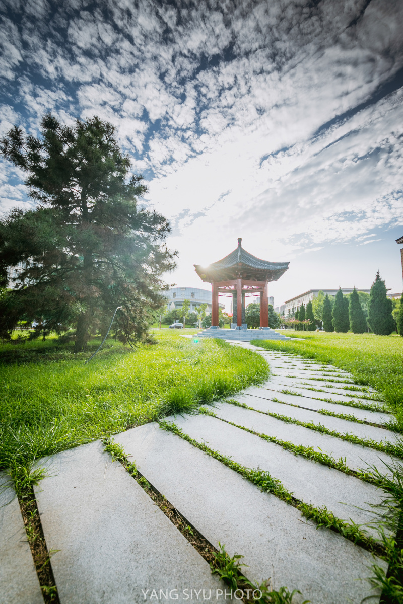 陕西师范大学风景图