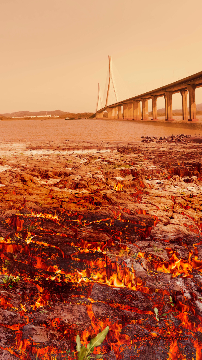 长江流域的地火